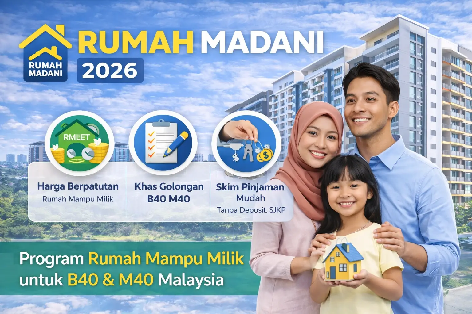 rumah madani 2026 projek mampu milik malaysia