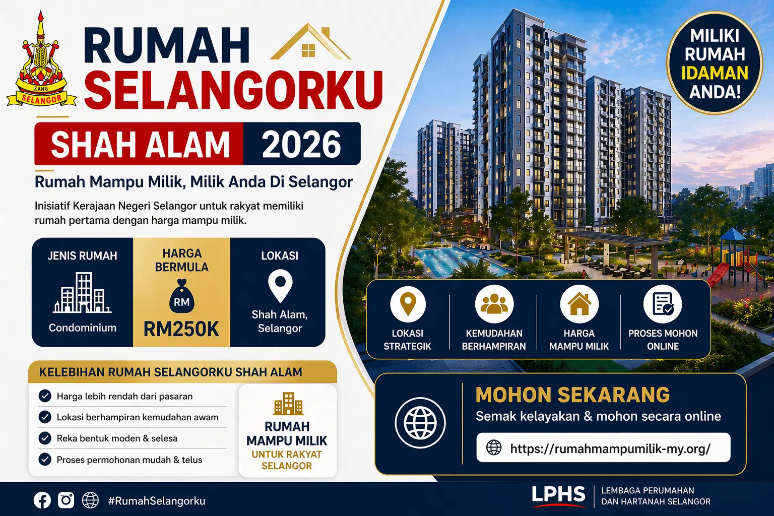 rumah selangorku shah alam 2026 rumah mampu milik