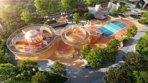 Fasiliti rekreasi Xanadu Millennium Puchong Perdana